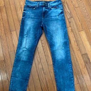 These are nice mens distressed jeans from Express.